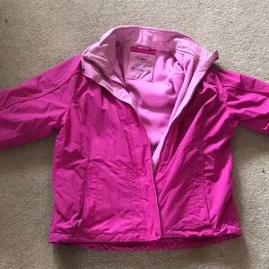 Two in one LLbean jacket